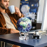Mova Earth With Clouds Rotating Globe 4.5&quot;