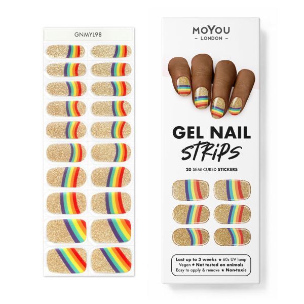 MoYou-London Gel Nail Strip - Pot of Gold