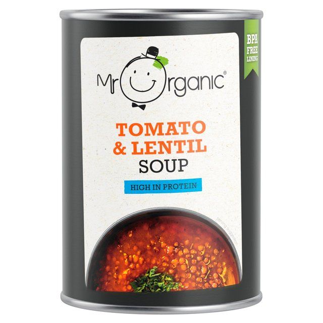 Mr Organic Tomat & Linsesuppe 400g
