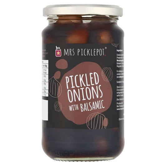 Mrs Picklepot Pickled Onions with Balsamic   440g