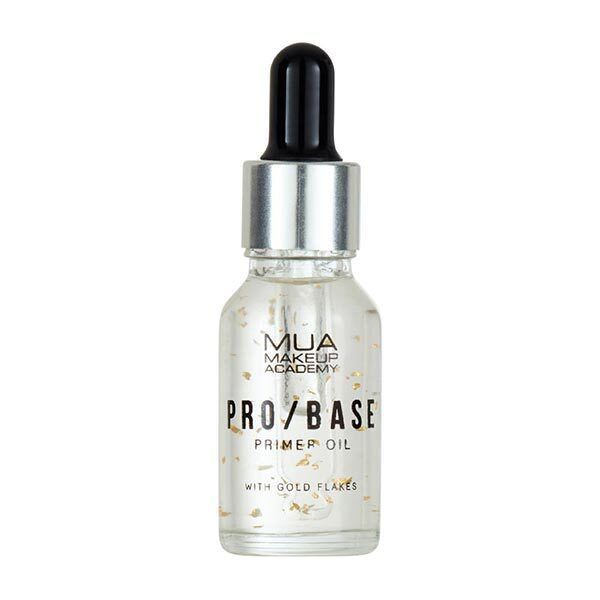 MUA Pro Base Primer Oil med gullflak