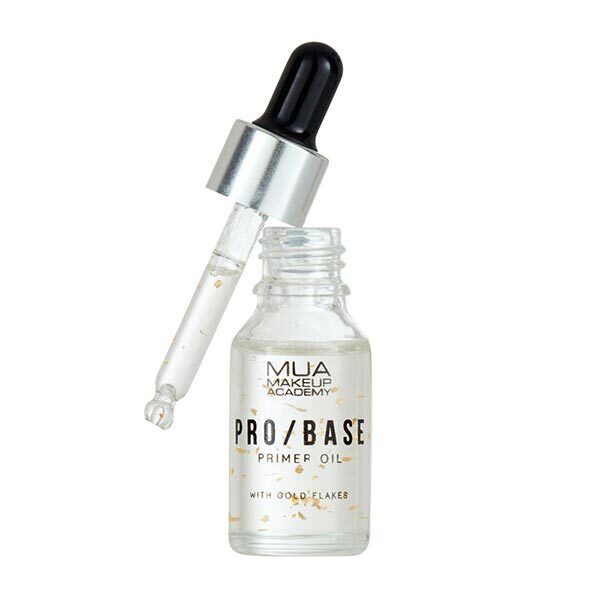 MUA Pro Base Primer Oil med gullflak