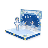 My Design Co Winter Swan Lake musical card - British product