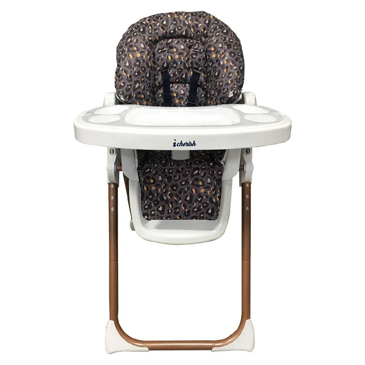 My Babiie MBHC8 Dani Dyer Navy Leopard Premium Highchair