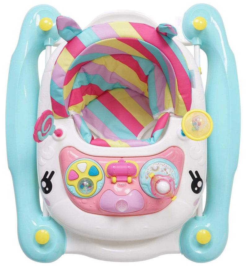 My Child baby walker and rocker unicorn rainbow, UK version
