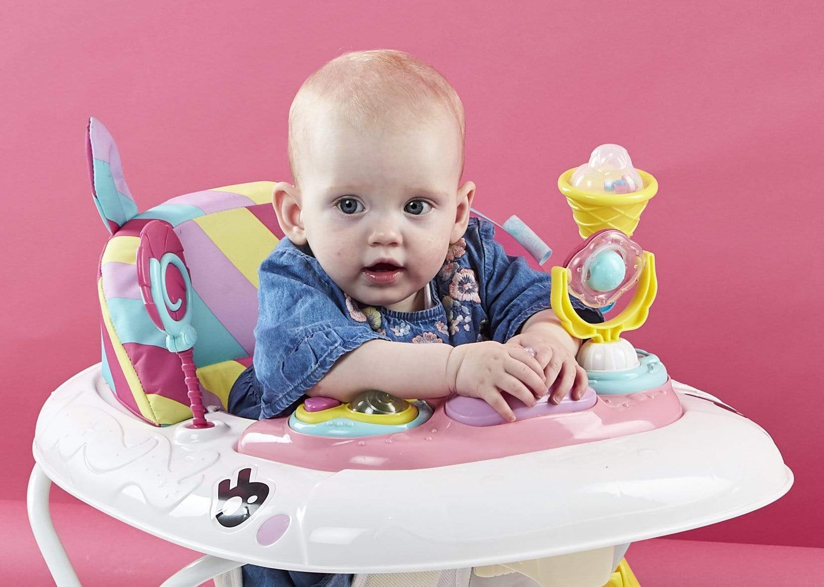 My Child baby walker and rocker unicorn rainbow, UK version