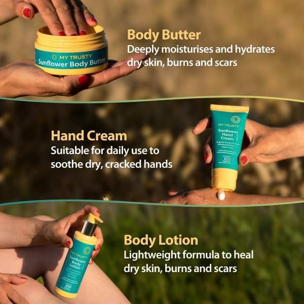 My Trusty Sunflower Hand Cream, Bergamot &amp;amp; Orange 100ml