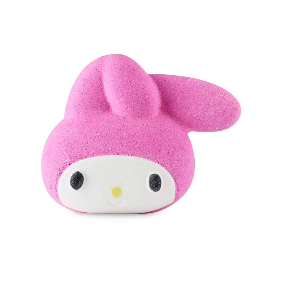Lush My Melody bath bomb in pink, imported from the UK
