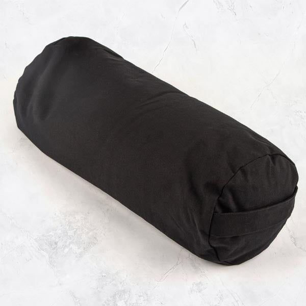 Myga Buckwheat Support Bolster Pillow - Turquoise Black