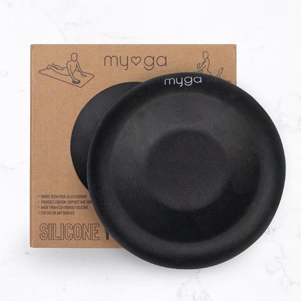 Myga Yoga Support Jelly Pad - Pink Black