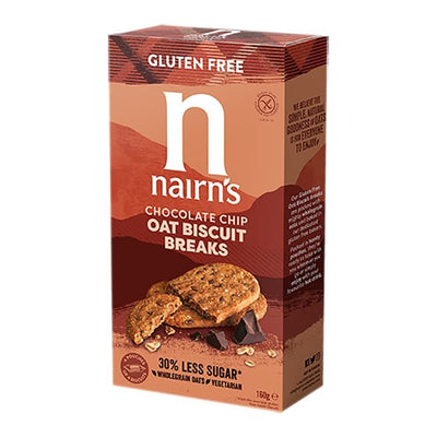 Nairn's Fruit Oat Biscuit Breaks Sans Gluten 160g