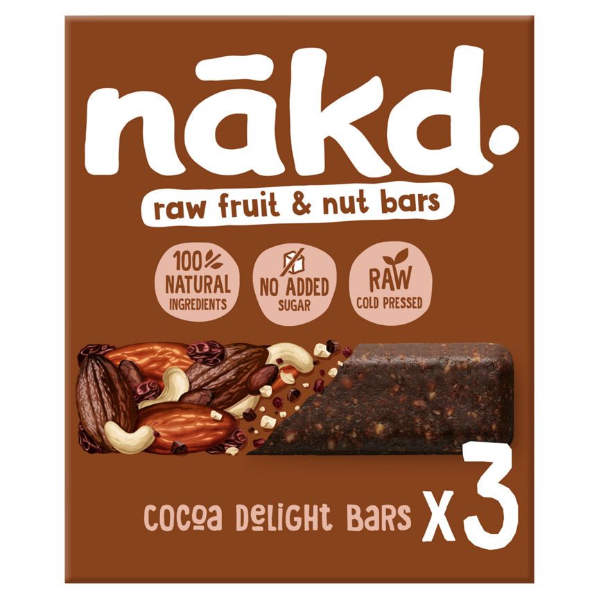 Nakd Cocoa Delight Fruit &amp; Mutterstang