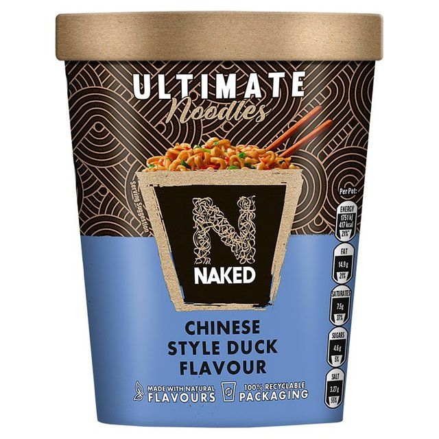 Naked Ultimate Noodles kínai stílusú kacsa ízű 90g