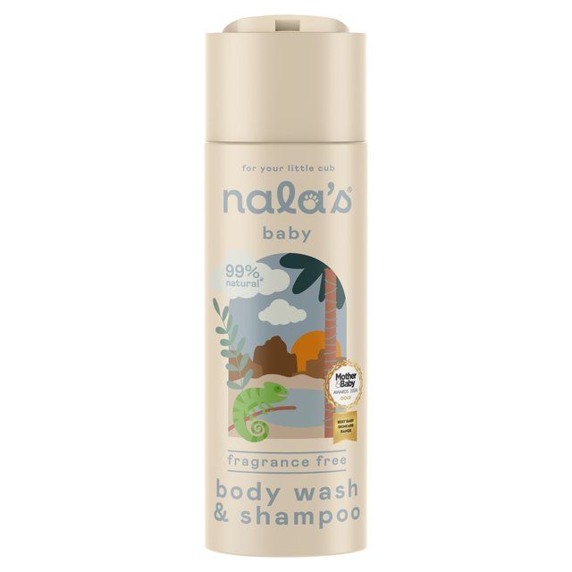 Nala's Baby Body Wash & Shampoo (Fragrance Free)   200ml