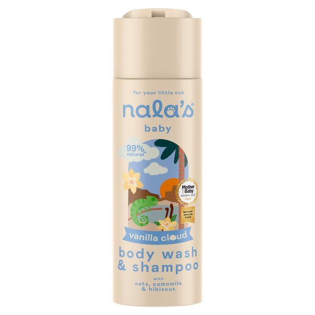 Nala's Baby Body Wash & Shampoo Vanilla Cloud   200ml