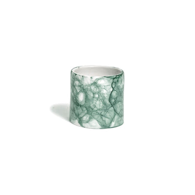 fortnum DB Ceramic Teal Porcelain Napkin Ring 5cm x 5cm x 5cm- Buy online at McGrocer
