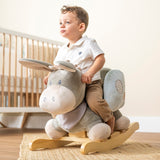 Nattou Cappuccino donkey rocker toddler toy (British brand)