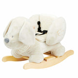 Nattou dog rocker Charlie the Dog vanilla sand - British product