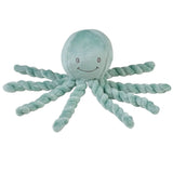 Nattou octopus soft toy copper green, UK version
