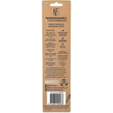 Natural Family Bio Toothbrush Pirate Black &amp;amp; Ivory Desert   2 per pack