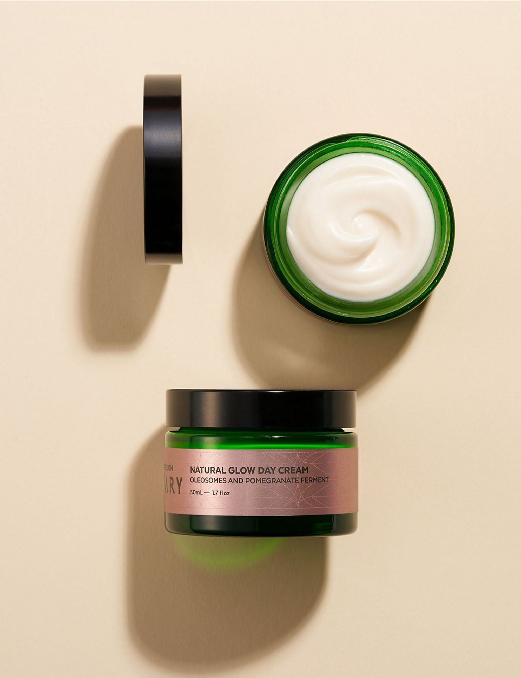 Natural Glow Day Cream, Oleosomes and Pomegranate Ferment 50ml