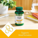 Nature's Bounty Gentle Iron + Vi B12 + C Caps - 100 Pack