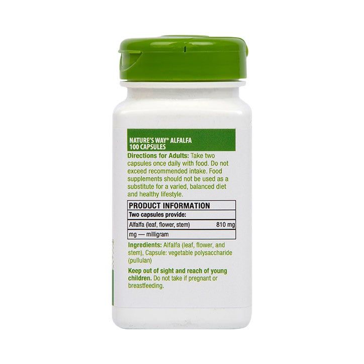Nature's Way Alfalfa 100 Capsules