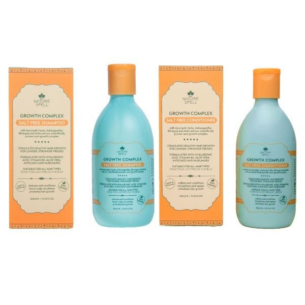 Nature Spell Growth Complex Salt Free Shampoo &amp;amp; Conditioner
