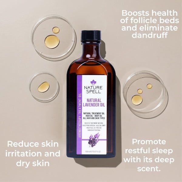 Nature Spell Lavender Oil For Hair &amp;amp; Skin
