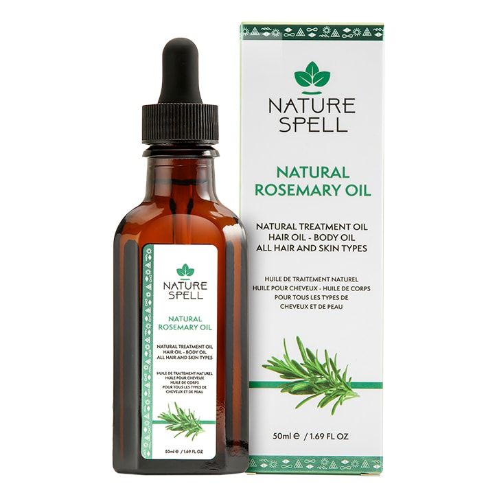 Nature Spell Reisestørrelse rosmarinolje for hår 50ml