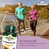 Natures Aid High Strength Co-Enzyme Q10 Supplement Soft Gels 100mg   90 per pack