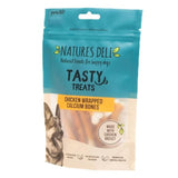 Natures Deli Chicken Wrapped Calcium Bone Dog Treats   100g