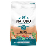 Naturo Natural Pet Food Pulyka és burgonya zöldségekkel felnőtt kutya 1-7 éves korig 2kg