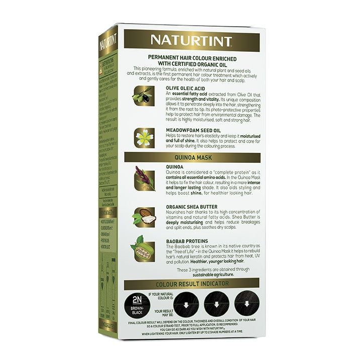 Naturtint tartós hajfesték 4N (természetes gesztenye)