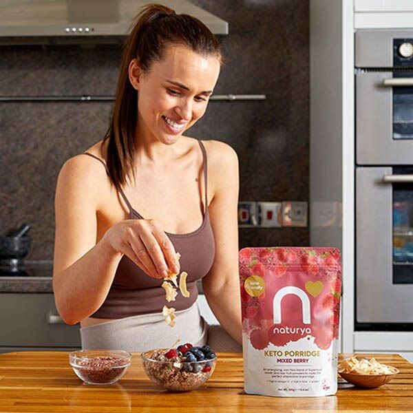 Naturya Gut Feel linfrøblanding blandet bær 240g