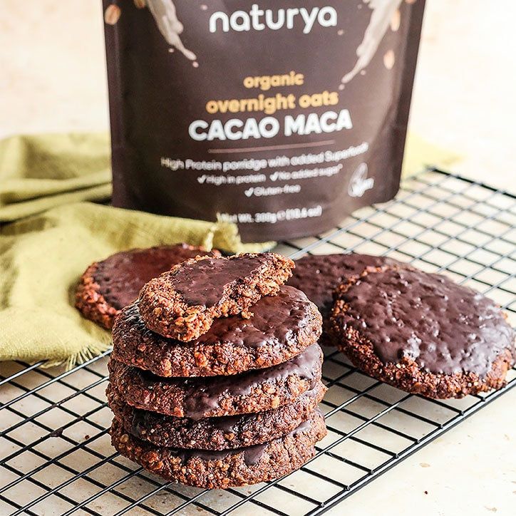 Naturya Overnight Oats Cacao Maca Organic 300g