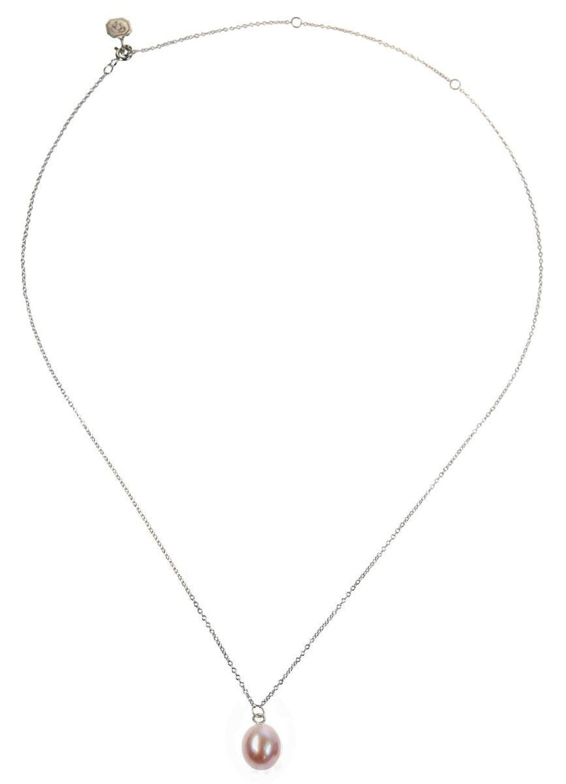 Coleman Douglas pearl necklace with pink freshwater pearl, UK version