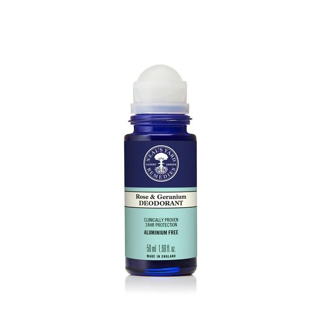 Neal's Yard Rose &amp;amp; Geranium Organic Roll on Deodorant   50ml