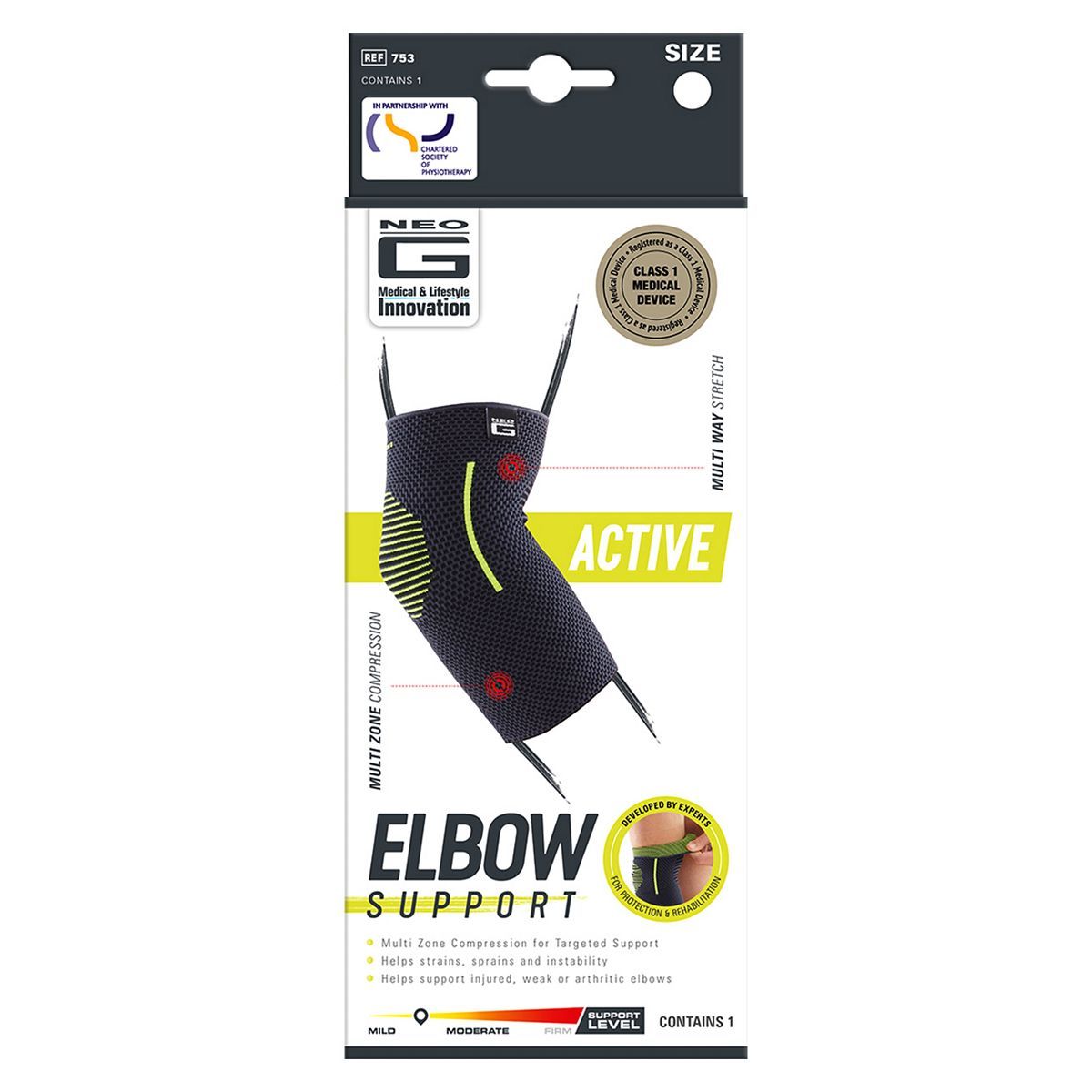 Neo G Active Elbow Support - Medium