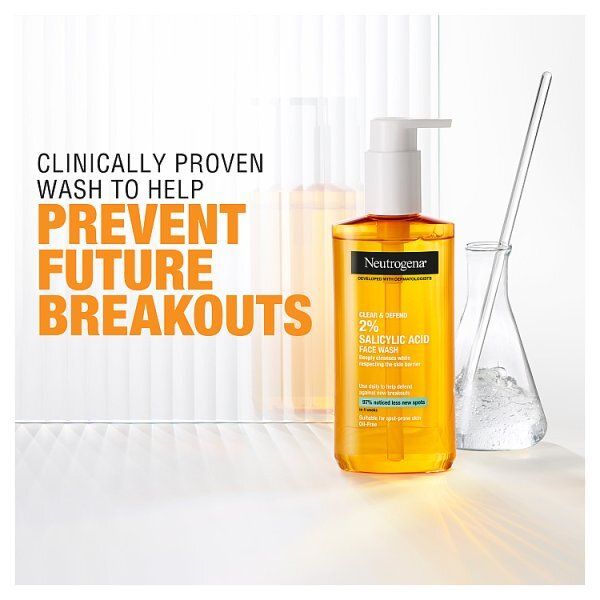 Neutrogena&amp;reg; Clear &amp;amp; Defend Facial Wash 200ml