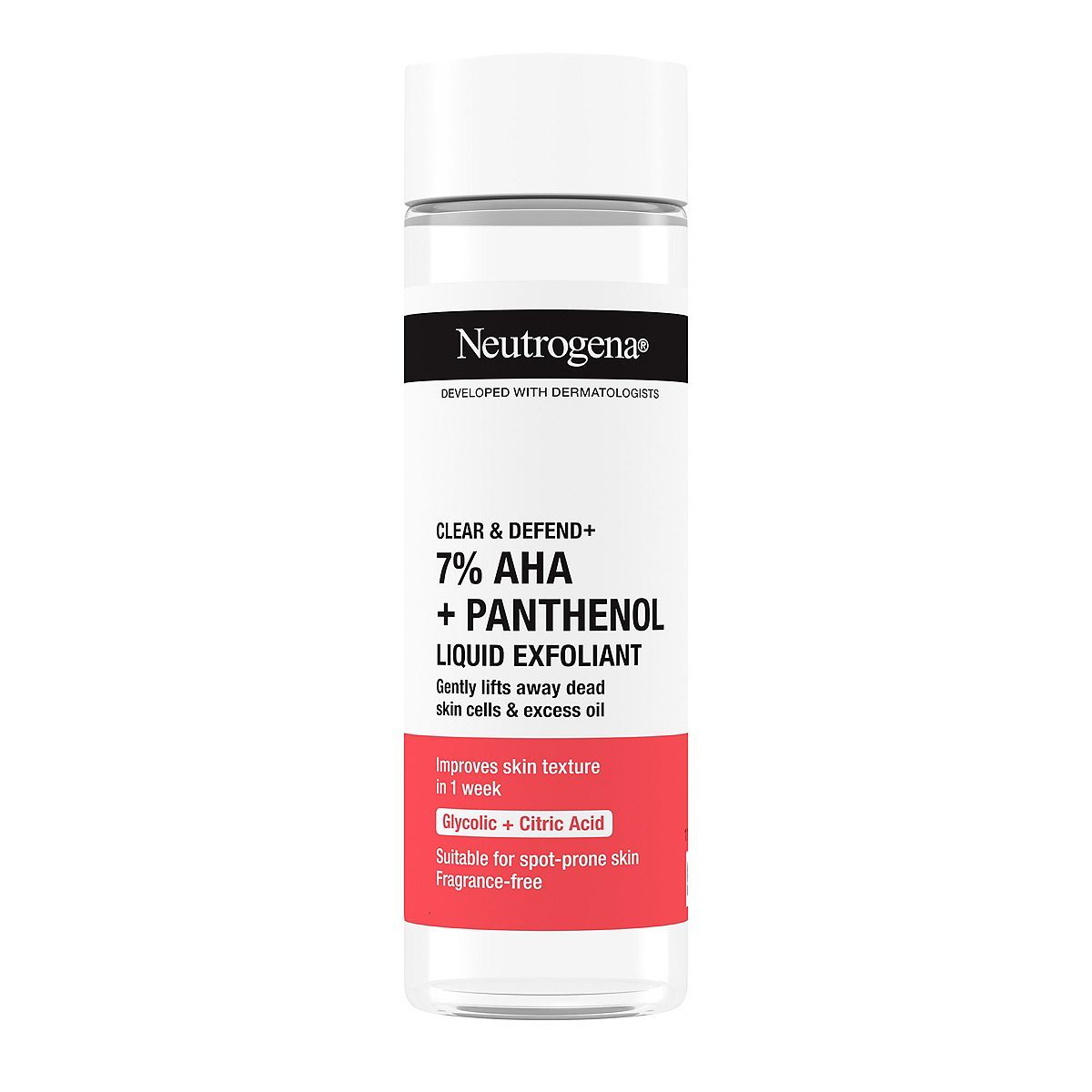 Neutrogena&amp;reg; Clear &amp;amp; Defend+ Liquid Exfoliant with AHA + Panthenol