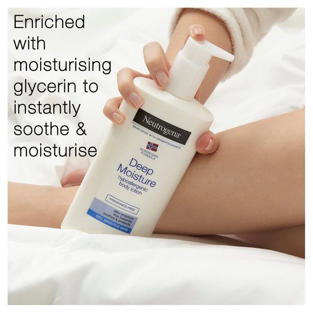 Neutrogena Deep Moisture Hypoallergenic Body Lotion   400ml