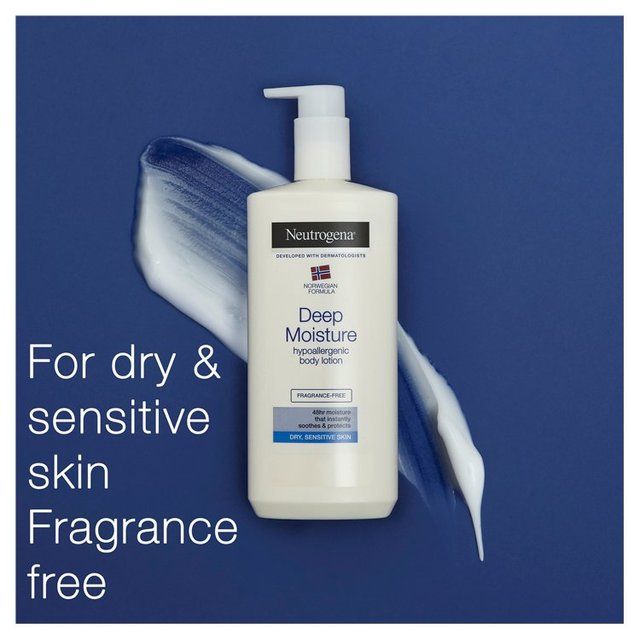 Neutrogena Deep Moisture Hypoallergenic Body Lotion   400ml