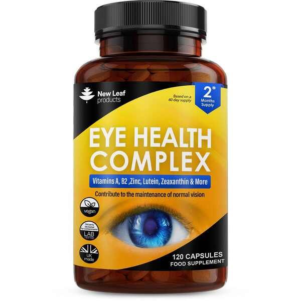 New Leaf Eye Health Complex - Lutein &amp; Zeaxantin + vitaminok