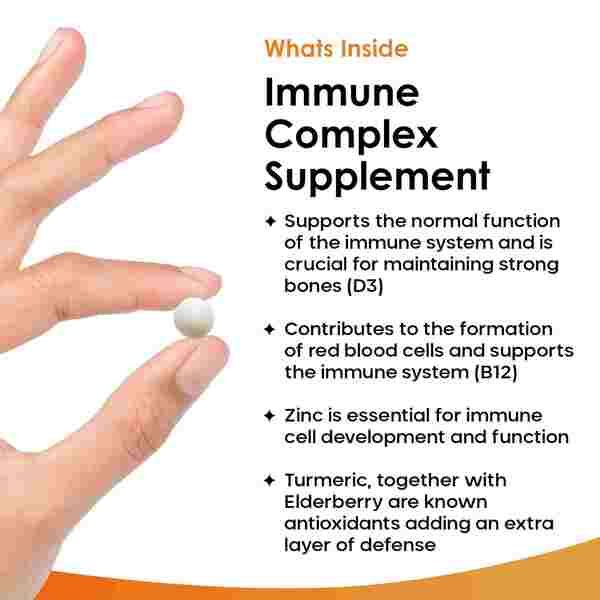 New Leaf Immune Complex + Vitamins &amp;amp; Minerals 120 Tablets