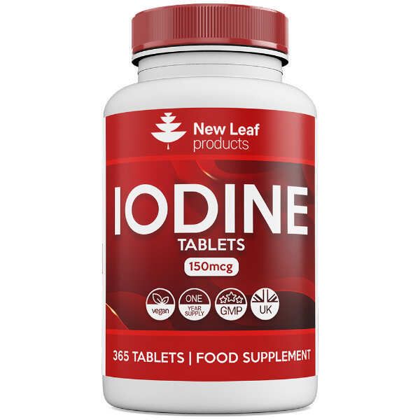 Új levelű jódtabletta 150mcg vegán pajzsmirigy támogatás