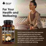 New Leaf Lions Mane Gomba 2000mg