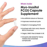 New Leaf Myo-Inositol PCOS Supplement + Folic Acid &amp;amp; B12