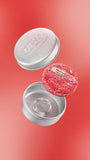 Lush round tin product holder with standle - British product