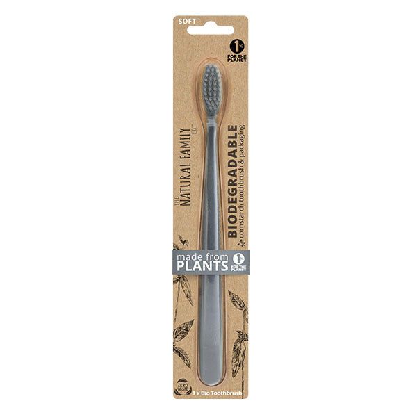 NFco Biodegradable Toothbrush Single Pastel (Assorted)